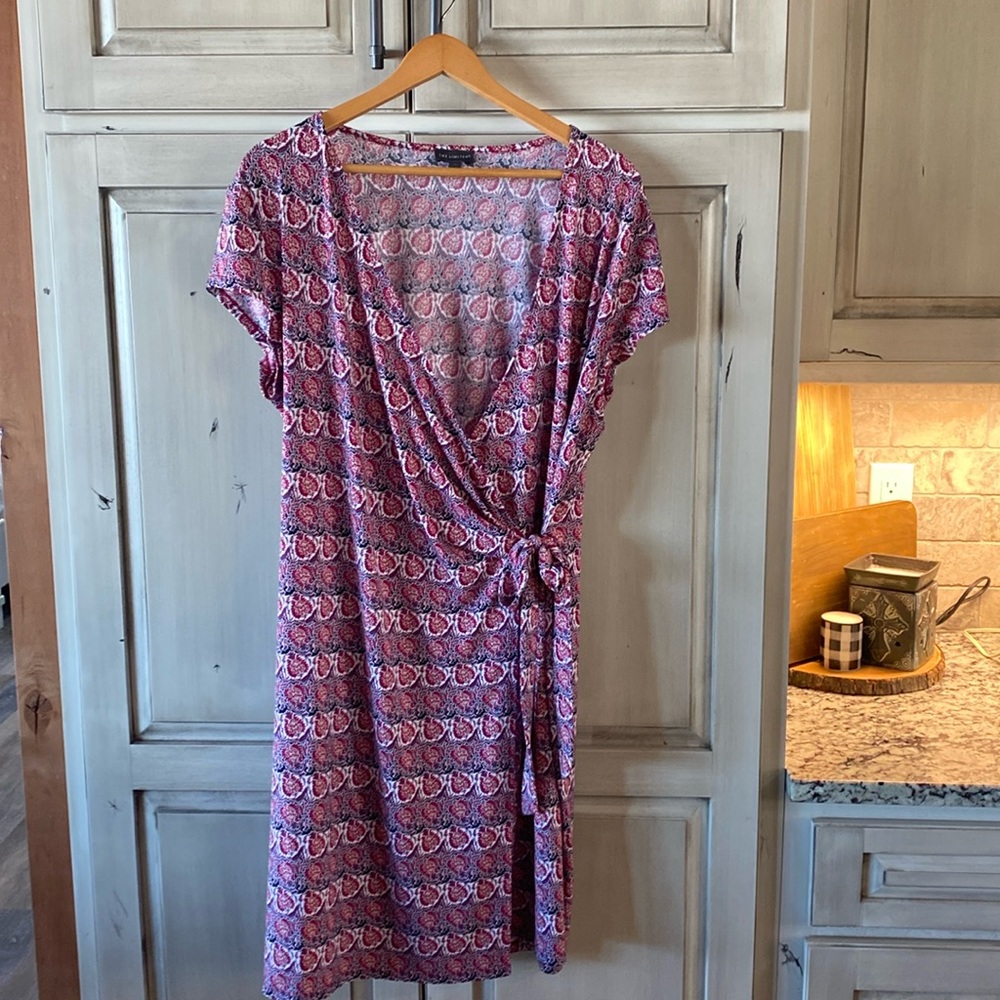The Limited faux wrap dress